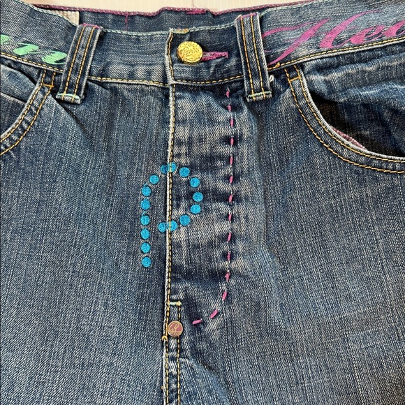 Parish Light Blue-Wash Cotton Denim Shorts 32 waist NWOT - Picture 9 of 16